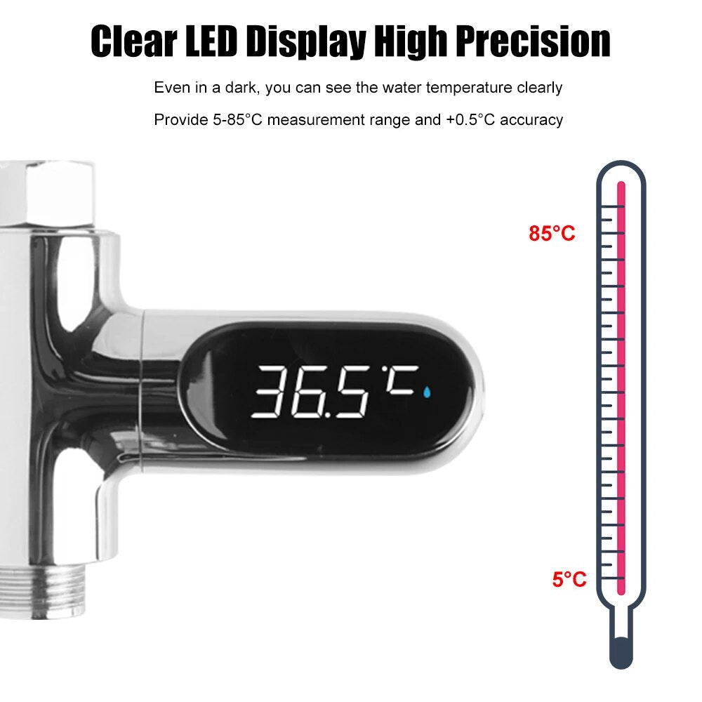 AquaSense® Pro 2.0 - The Reinvented and Innovated Shower Thermometer